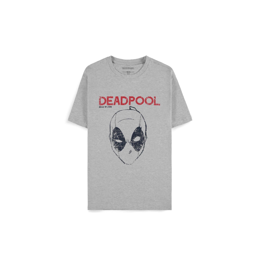 Marvel - Deadpool Heren Tshirt - Grijs